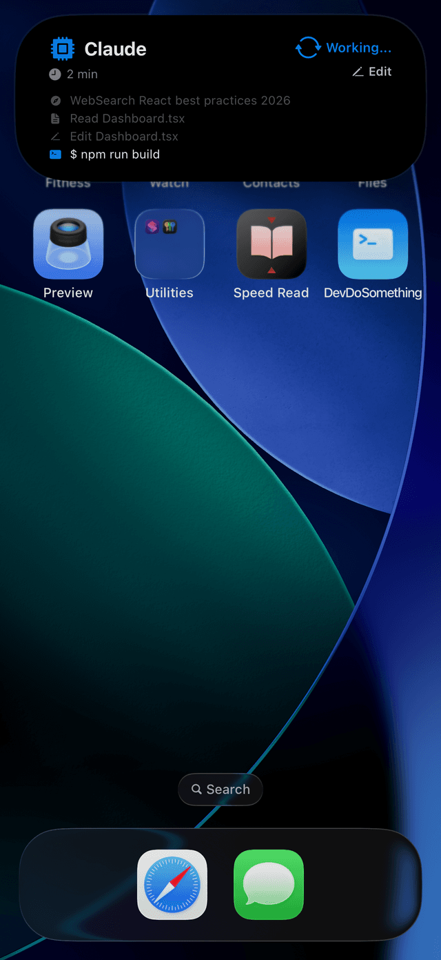 Dynamic Island Expanded